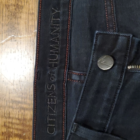 Womens Citizens of Humanity Elson medium rise straight jeans size 28 - Picture 3 of 5